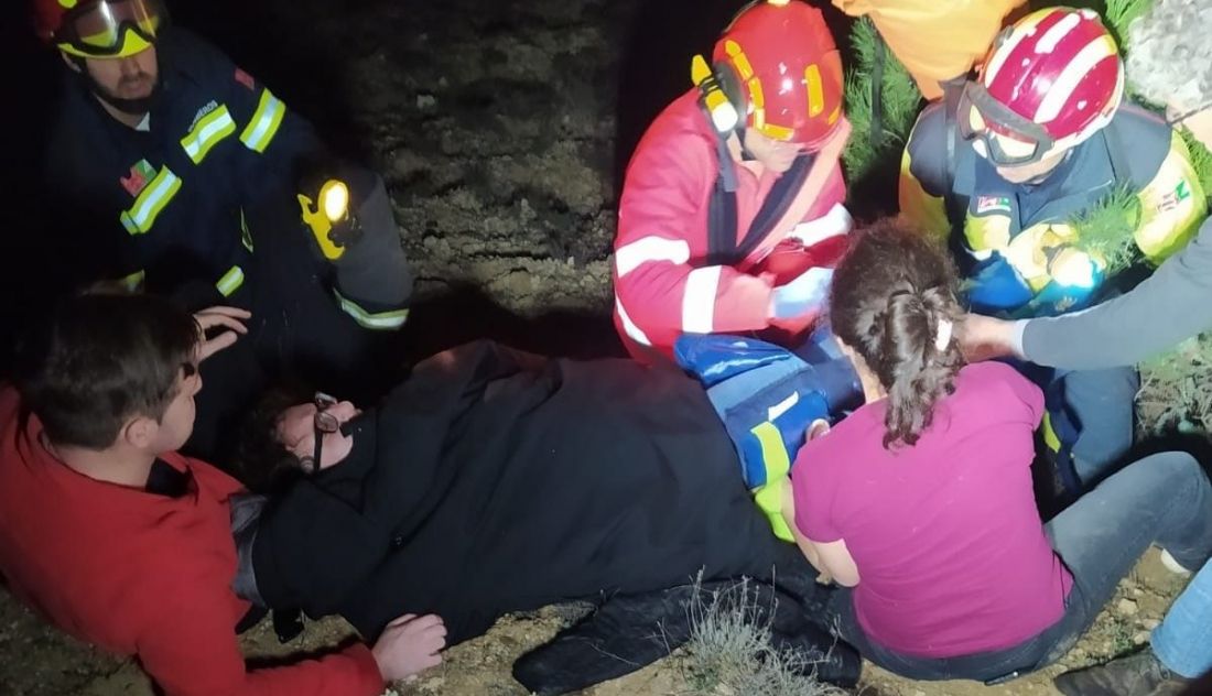Rescatan a un senderista en Zamora tras precipitarse por un terraplén