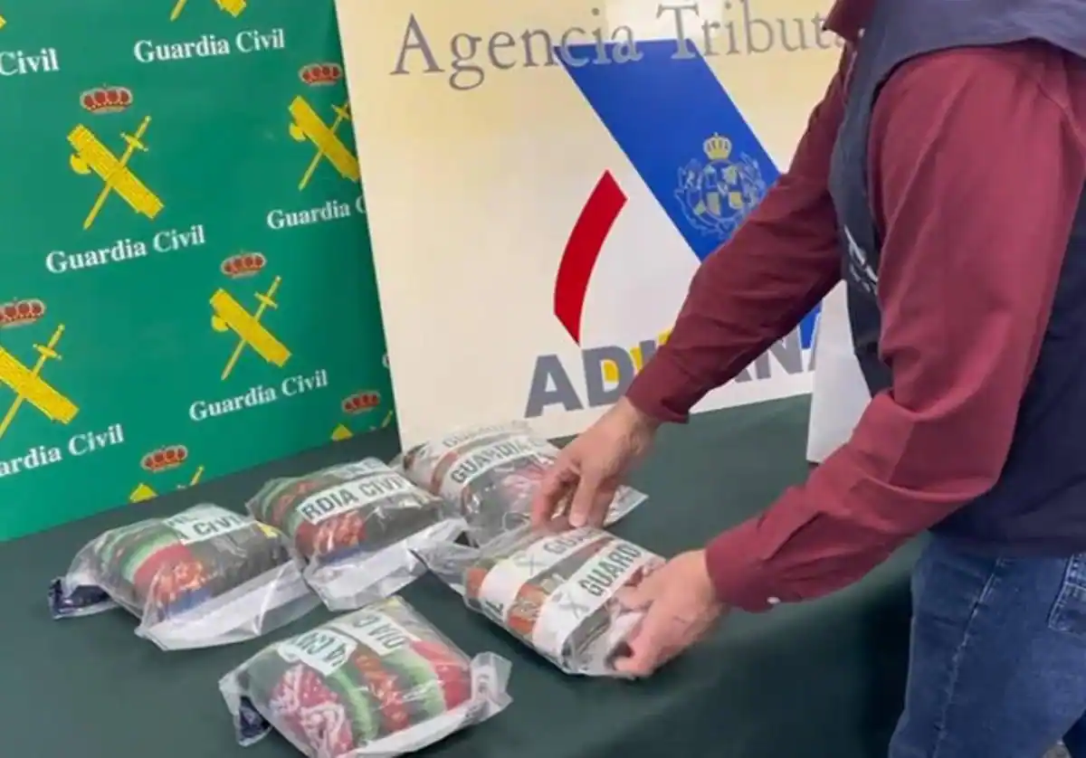 Detenido un vecino de Oviedo por recibir cinco kilos de droga desde Perú