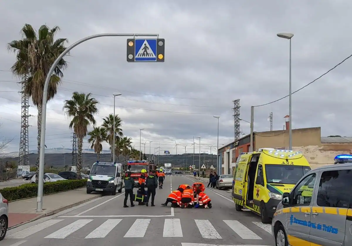 Mujer de 52 años resulta atropellada en la avenida Numancia de Calahorra