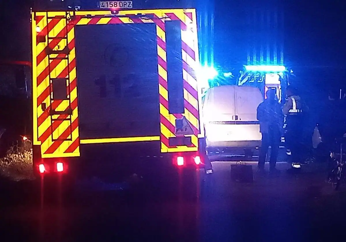 Una mujer herida grave en un accidente en Varea