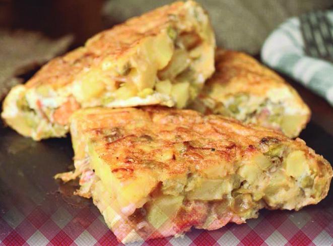 Una tortilla de patatas. - Archivo.
