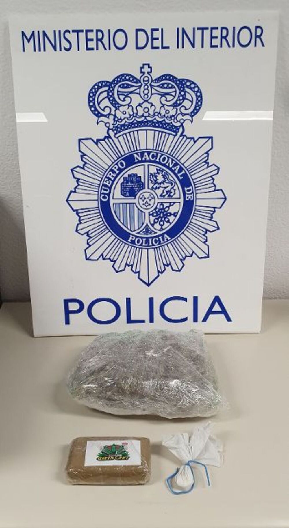 Detenido en Segovia el responsable de un importante alijo de drogas valorado en más de 1.600 euros.