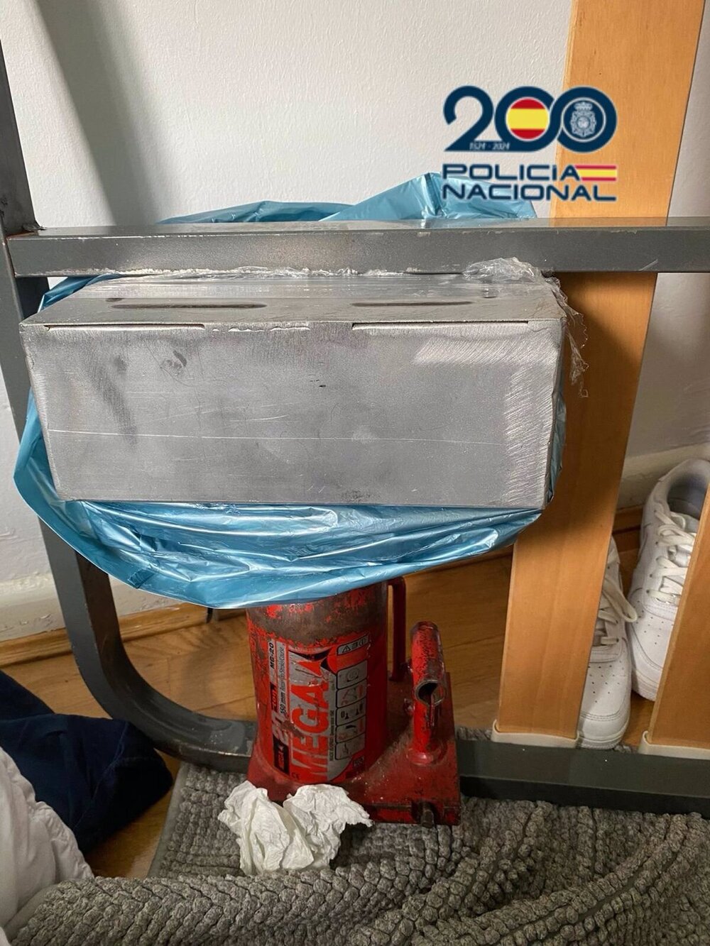 Detenido con más de tres kilos de cocaína en el Cuatro de Maro