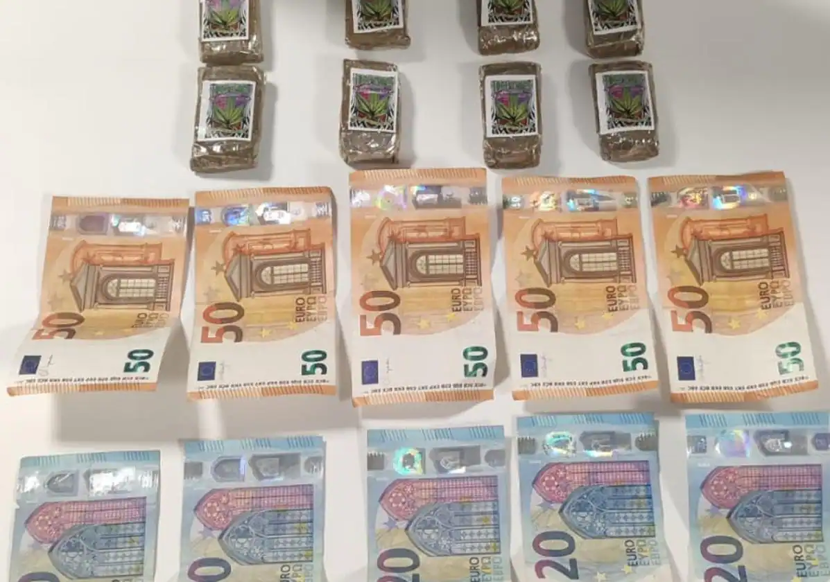 Detenido en Sardina del Sur con 200 gramos de hachís y 350 euros en una riñonera