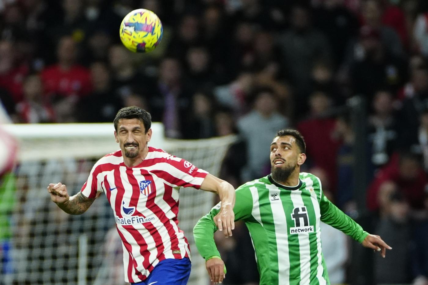 Imagen del Atlético de Madrid - Betis. - efe