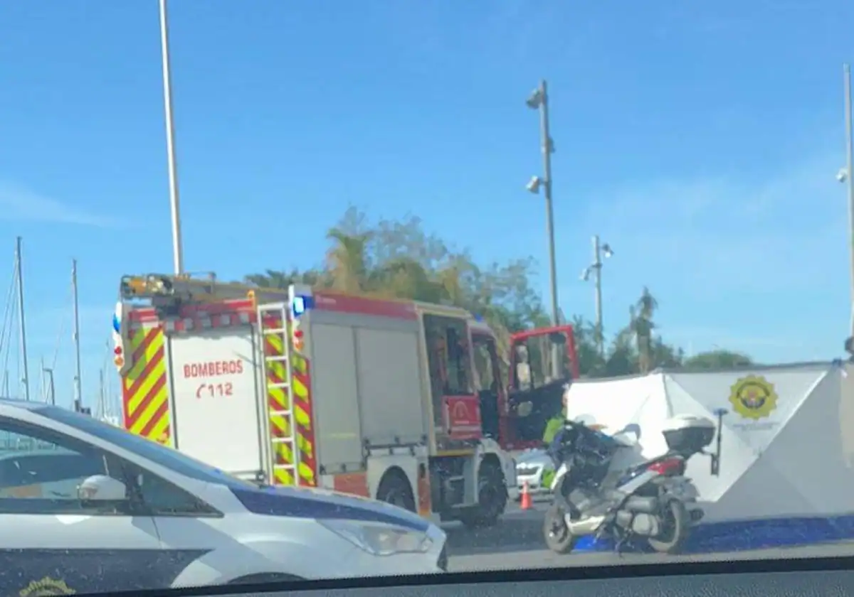 Seis heridos, entre ellos dos menores, en una doble colisión en la A-31 en Alicante