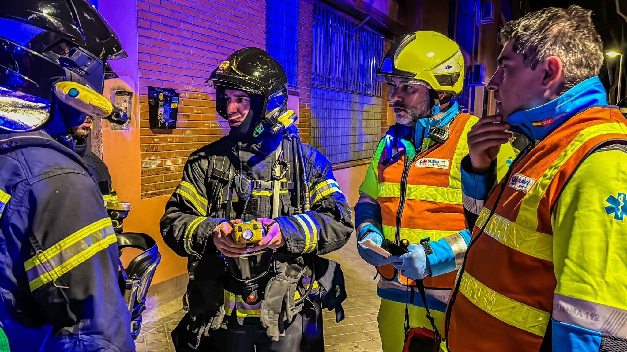 Hombre de 45 años muere por intoxicación de monóxido de carbono en Madrid