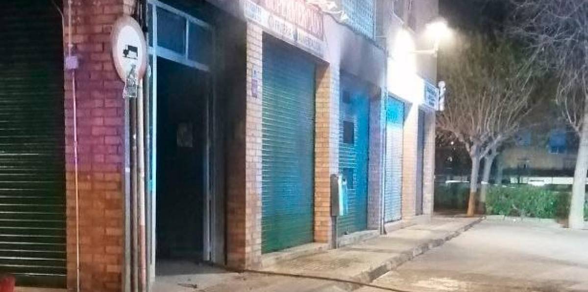 Arde una carnicería en Tarragona
