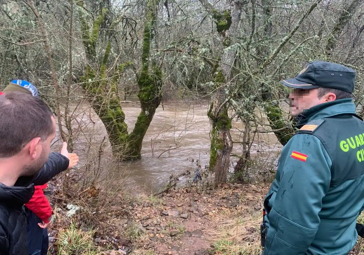 Centran en el río la búsqueda de la mujer desaparecida en Pinilla de los Moros