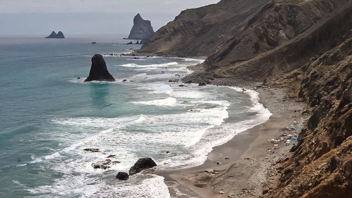 Playa de Benijo, en el Parque Natural de Anaga.