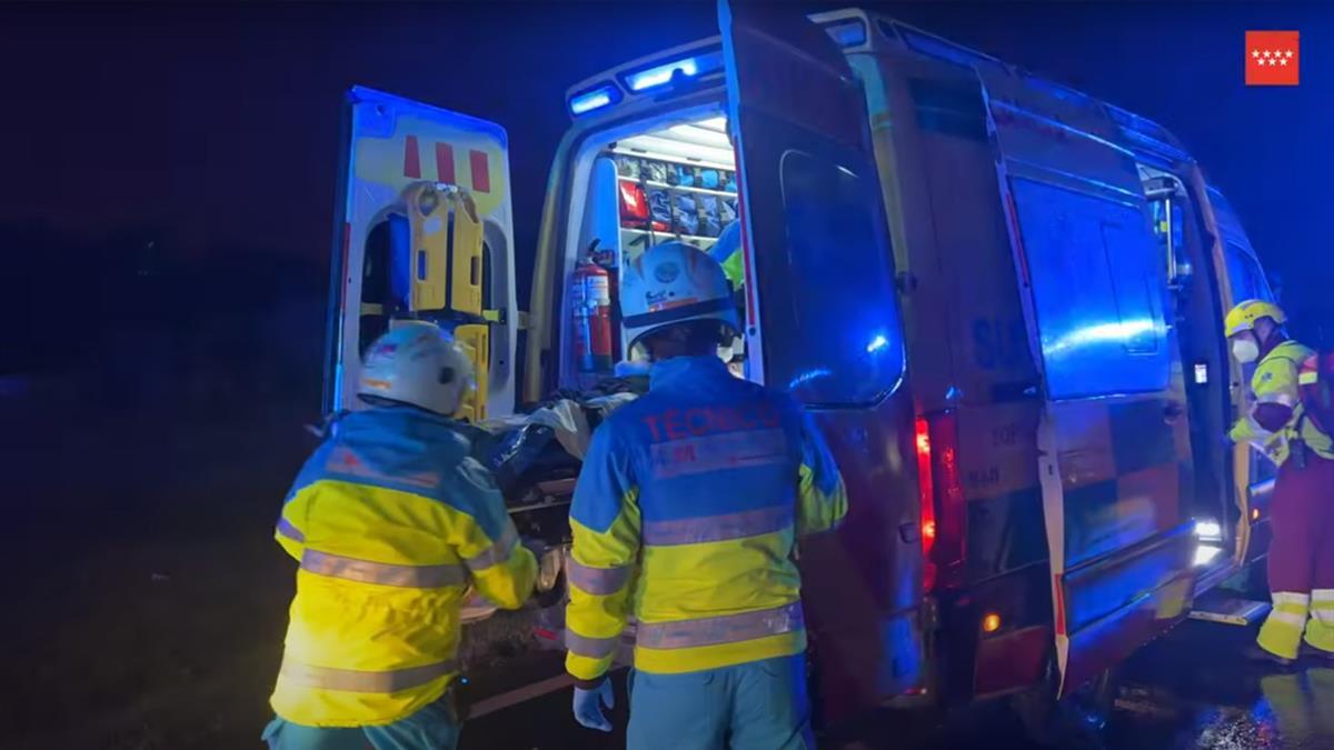 Un muerto y varios heridos en Villaviciosa tras un accidente múltiple en la M-501