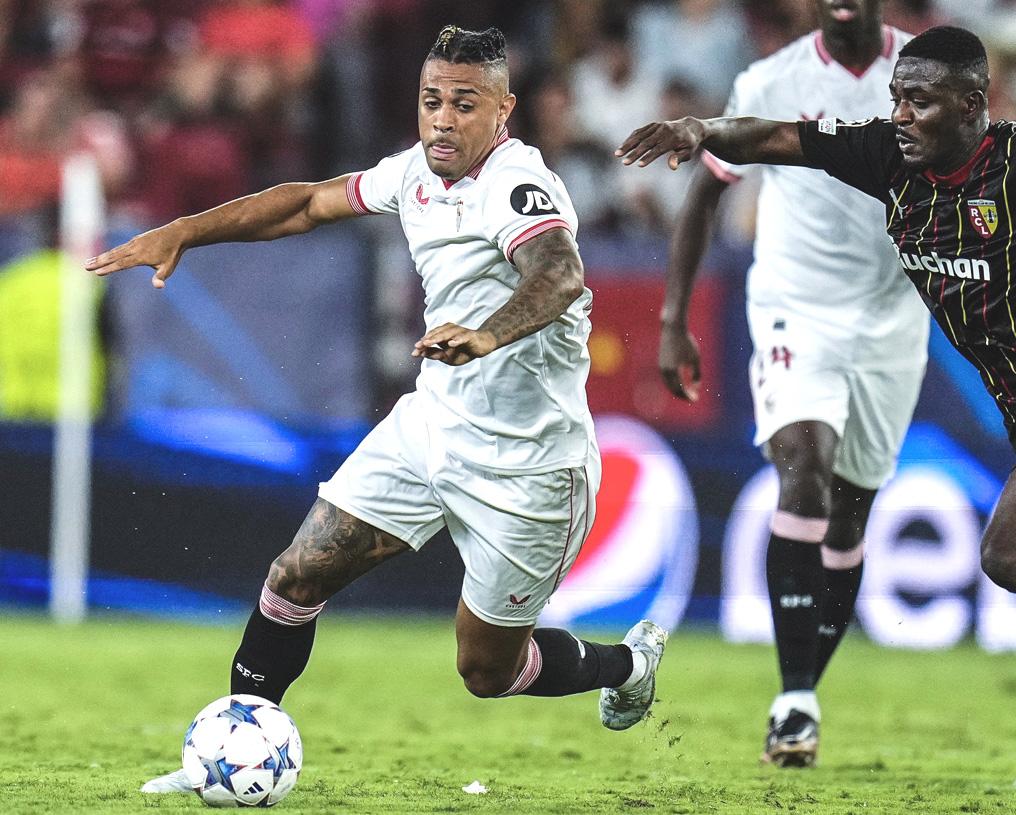 Mariano Díaz durante el partido contra el Lens de la Champions.  - sfc