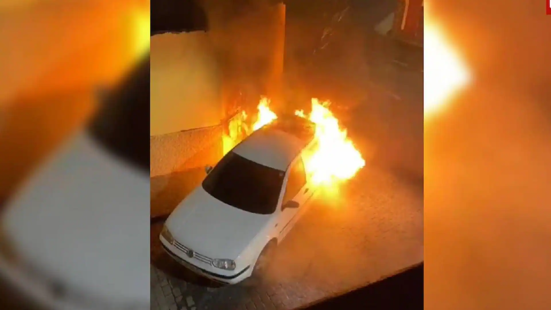 Arde un vehículo en Ingenio