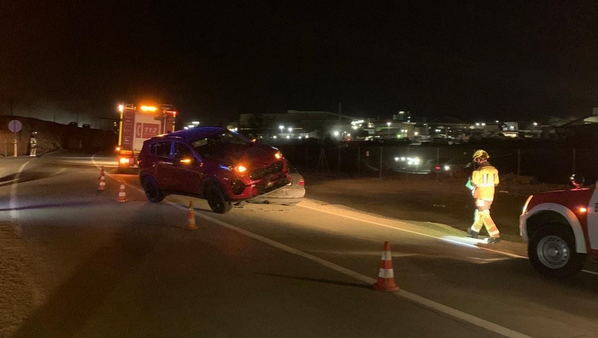 Estado en el que quedaron los vehículos tras el accidente. Foto: Bomberos del Consorcio