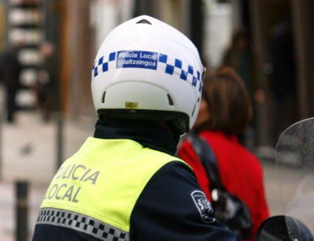 comercio casco Policía Local de Vitoria-Gasteiz
