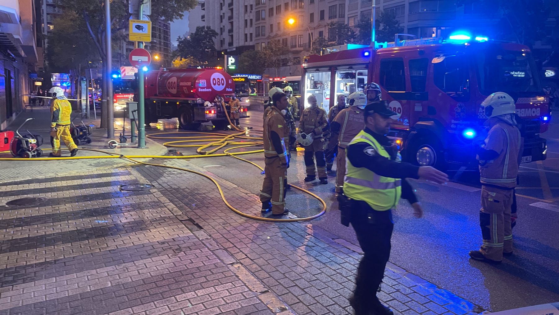 Controlado un incendio en la cocina del restaurante Casa Gallega de Palma