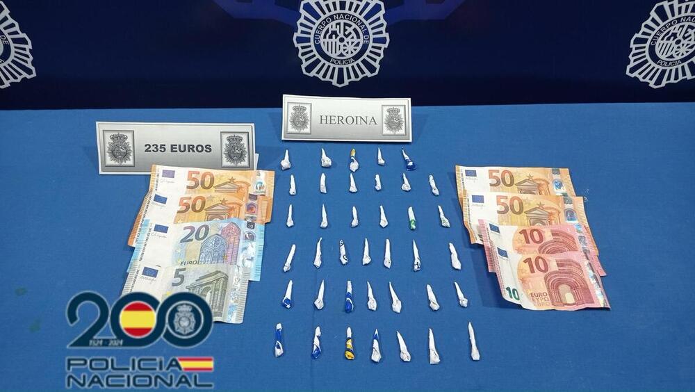 Detenida una mujer que se dedicaba a la venta de heroína