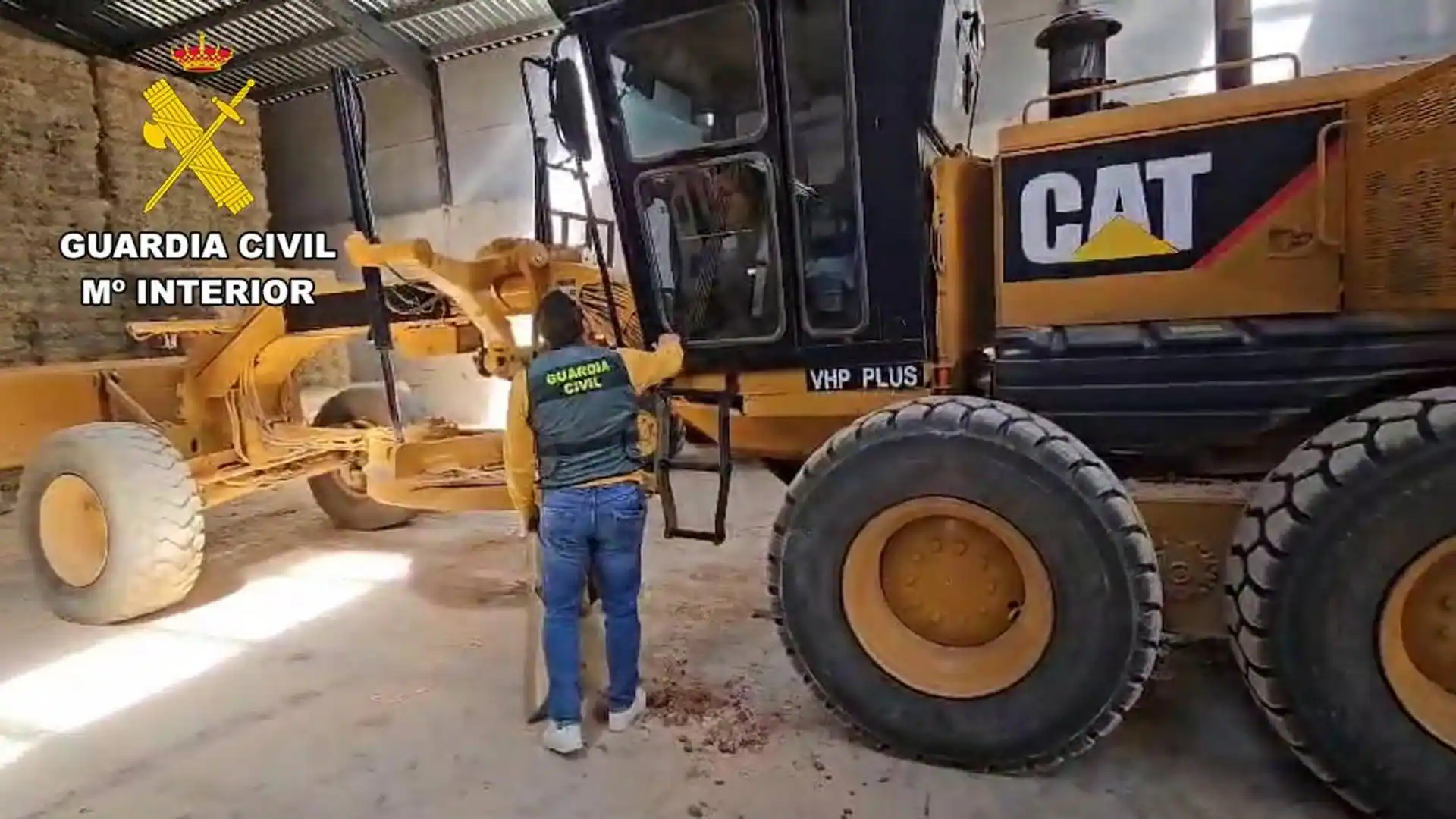 Detenido un hombre por hurto de maquinaria de obra y la Guardia Civil recupera el equipo en Cuenca