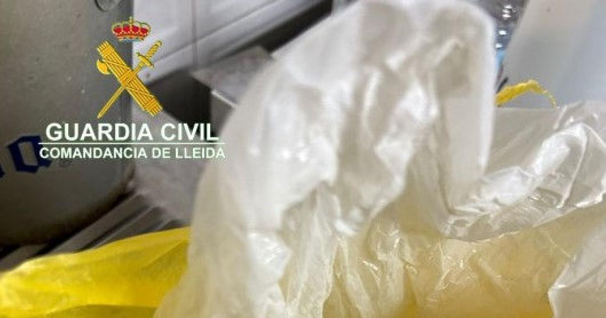 Encarcelado el dueño de un bar de Alcarràs tras hallarle un kilo de 'speed'