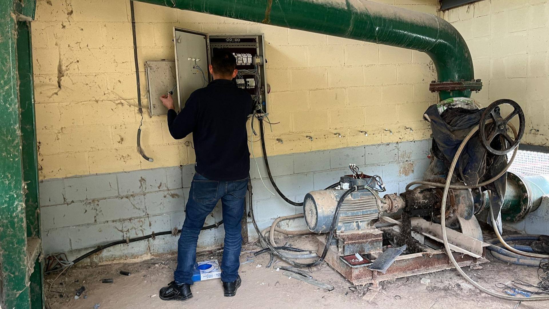 Un nuevo robo de cable afecta al regadío de Calahorra