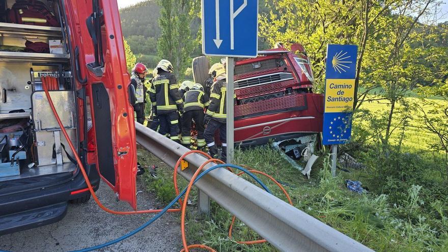 El camionero fallecido, padre de una hija y muy aficionado al monte