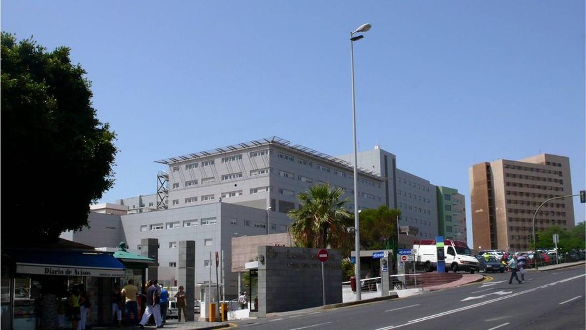 Hospital de La Candelaria, en Tenerife.