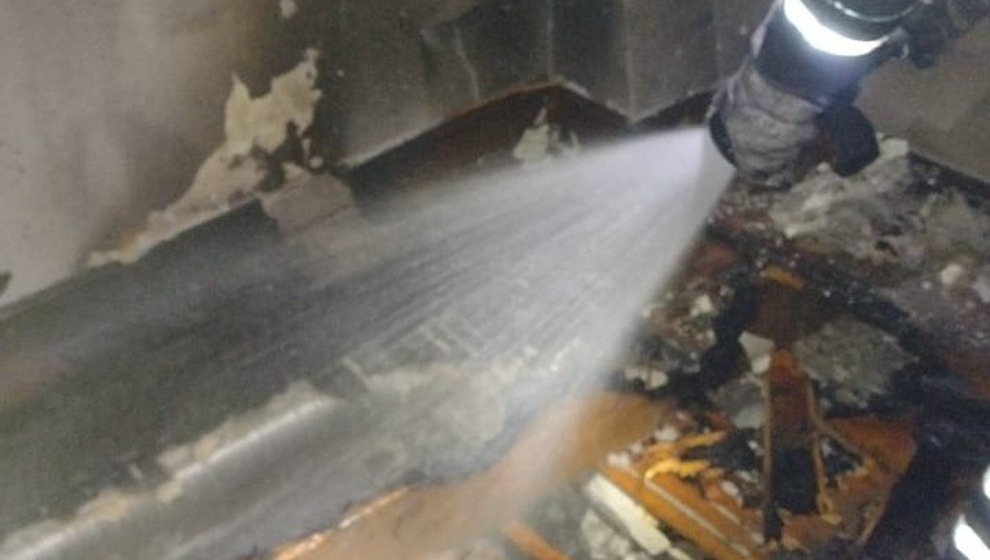 Se incendia una vivienda deshabitada en Adarzo