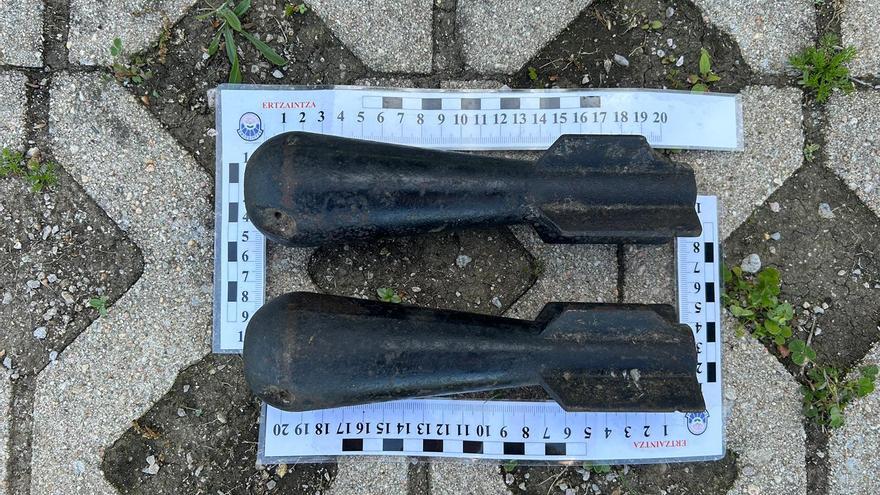 Encuentran dos bombas de aviación en Pasaia