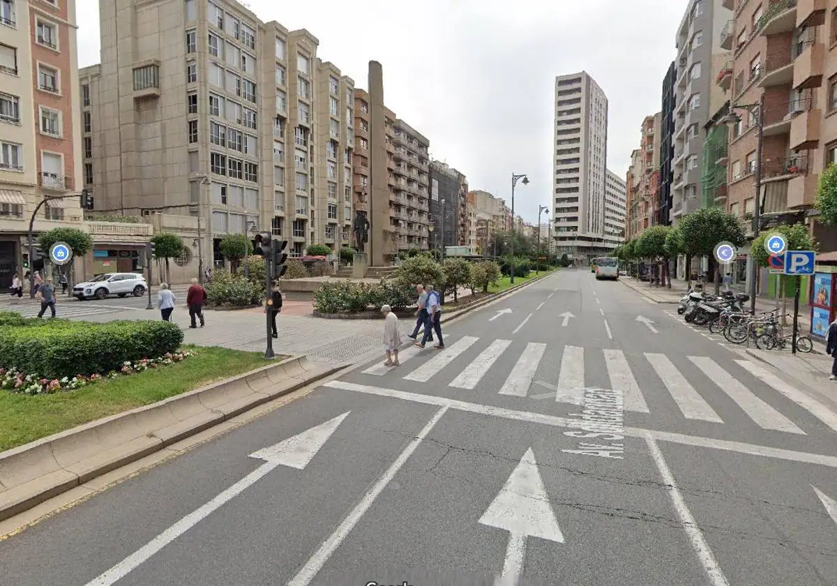 Trasladado al San Pedro un niño de 8 años atropellado en la avenida de la Solidaridad de Logroño