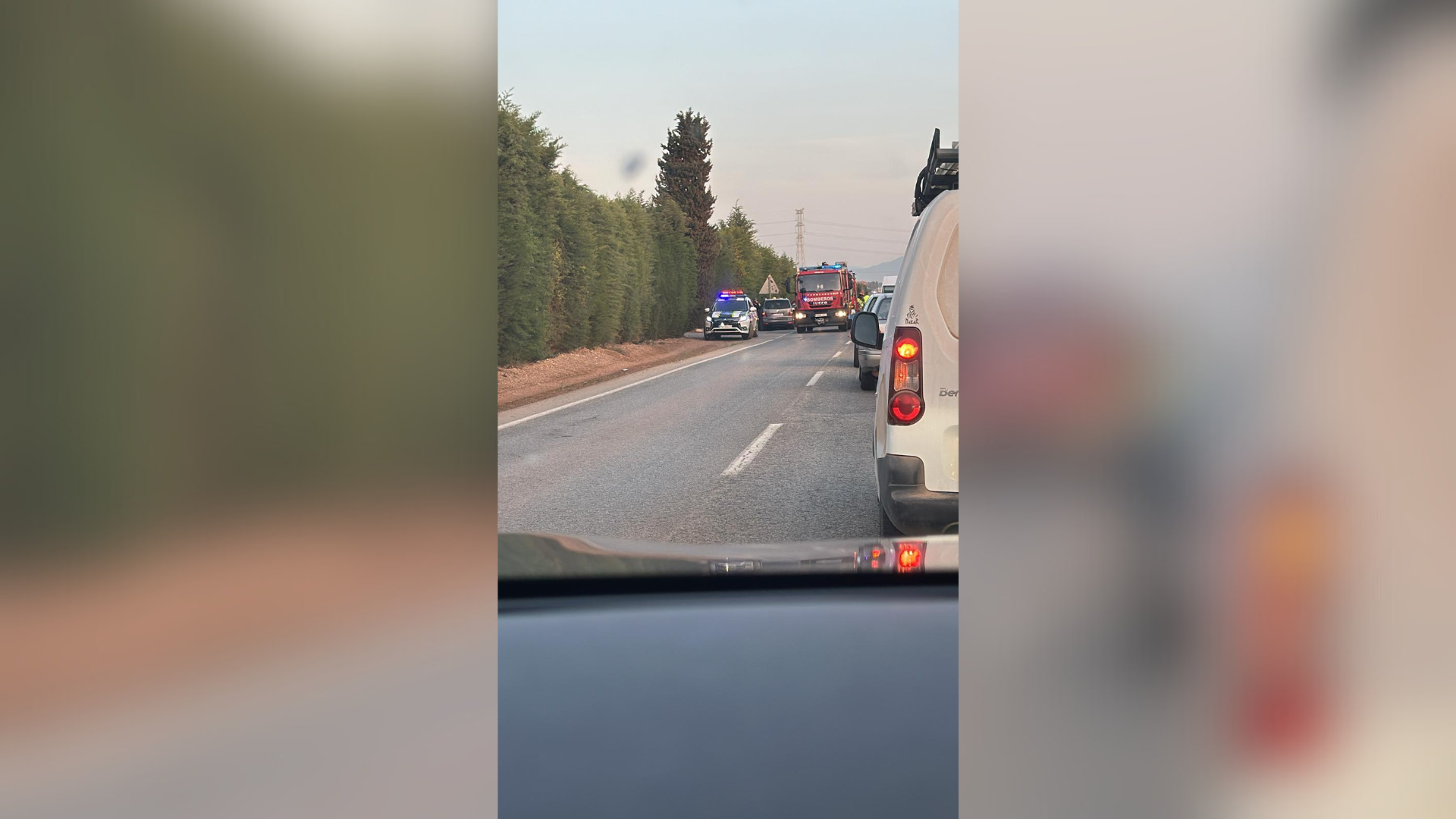 Heridas seis personas por un accidente que ha implicado a dos turismos en Cartagena