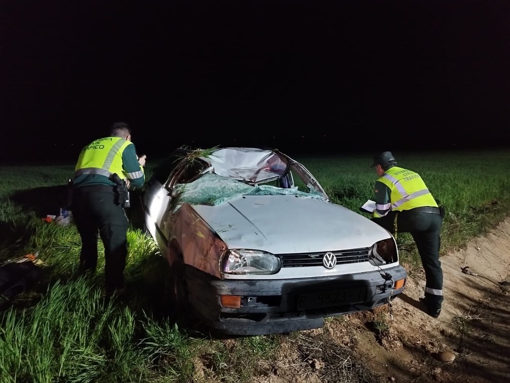 Fallece un conductor de 48 años tras un accidente en Quintana