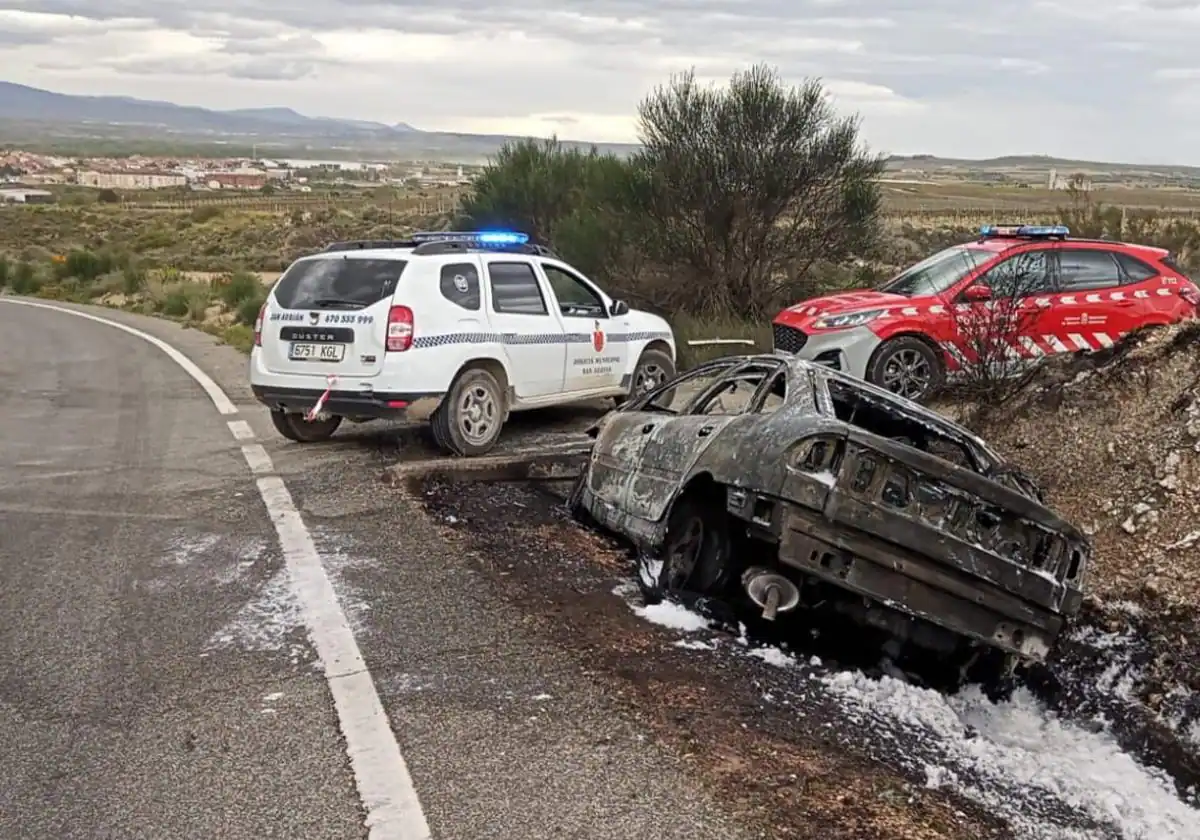Herido grave un vecino de Calahorra en un accidente de tráfico en San Adrián