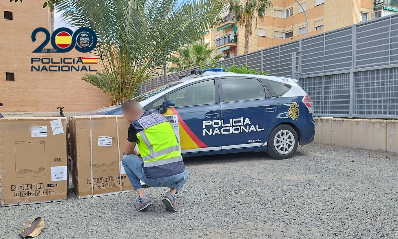 Roban 14 electrodomésticos de viviendas en obras en la Albufereta para saldar una deuda de droga