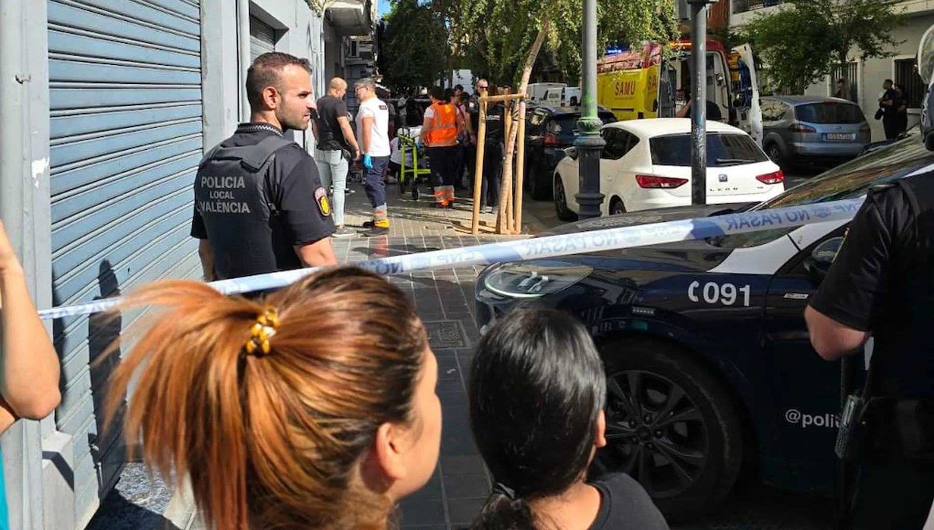 Dos apuñalados en el barrio de Orriols y uno de ellos es familiar del detenido por el atropello del menor