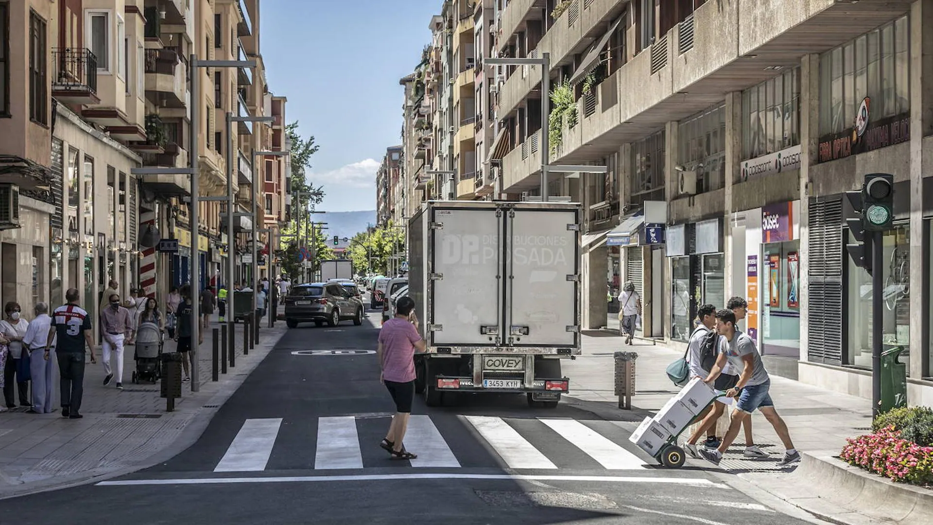 Atropello en Logroño: Dos ancianos son trasladados al hospital tras ser atropellados por una ambulancia