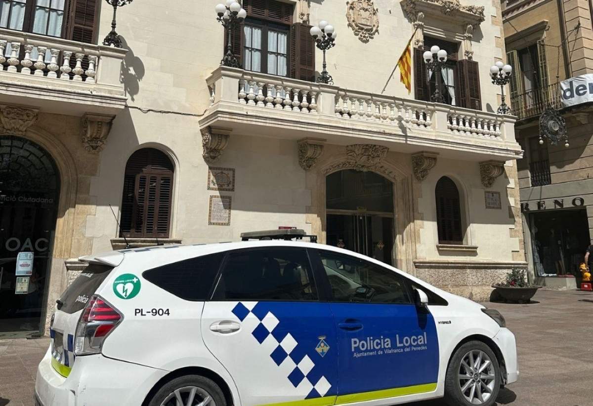 Brutal asalto con arma blanca deja un hombre herido en Vilafranca del Penedès