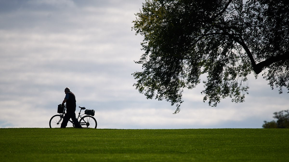 Herido muy grave un ciclista de 71 años en Navarra: iba con amigos y ha sufrido una caída