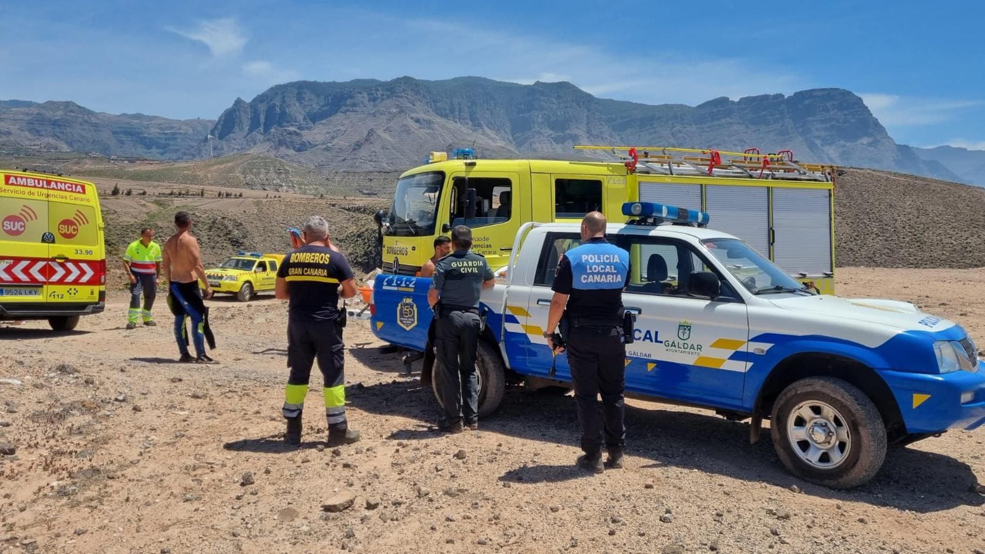 Descubierto cuerpo sin vida en la icónica playa del Juncal en Gáldar