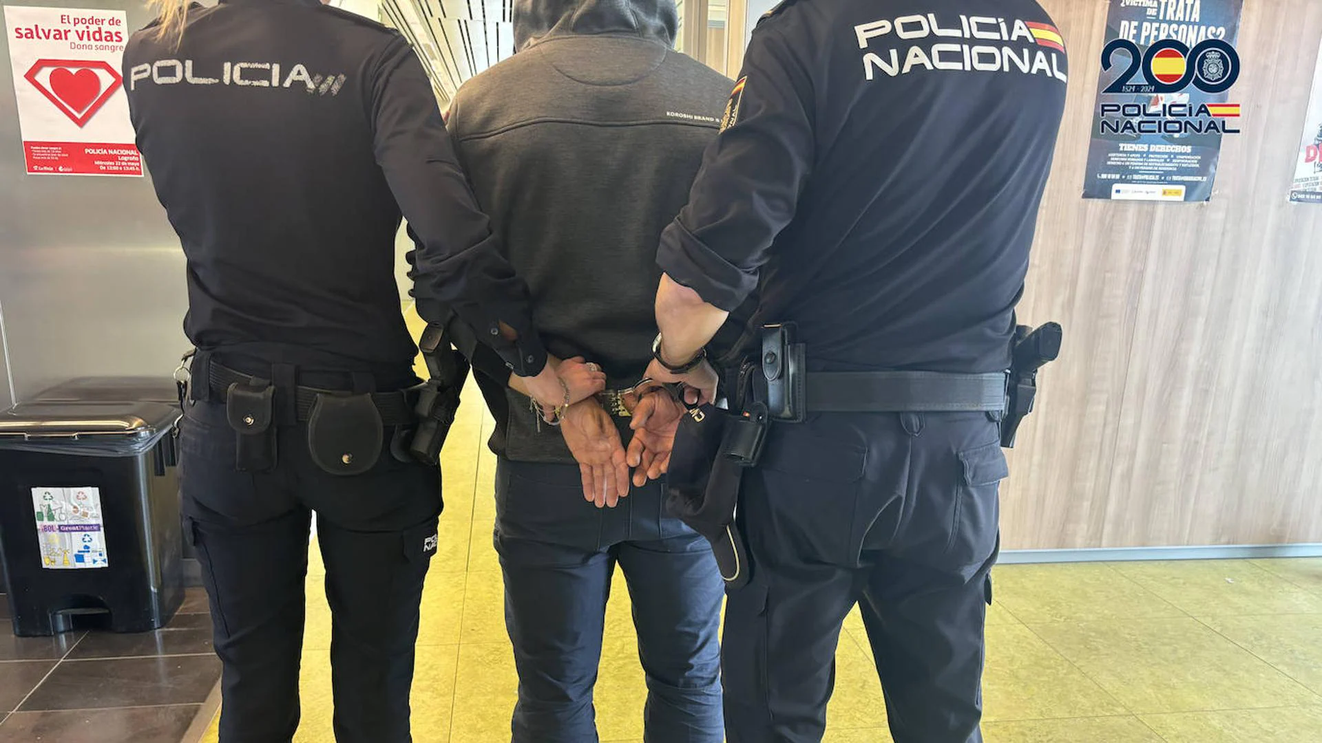 Detenido hombre en Logroño por destrozar un salón de juegos tras perder grandes sumas de dinero
