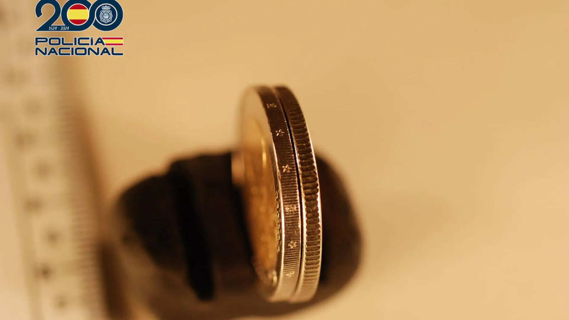 Detenidos dos menores en Logroño por falsificar monedas de dos euros