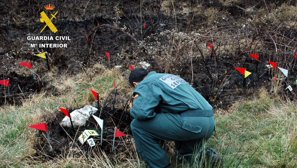 Tres investigados por los incendios de Valderredible y Molledo, que quemaron 4,85 hectáreas