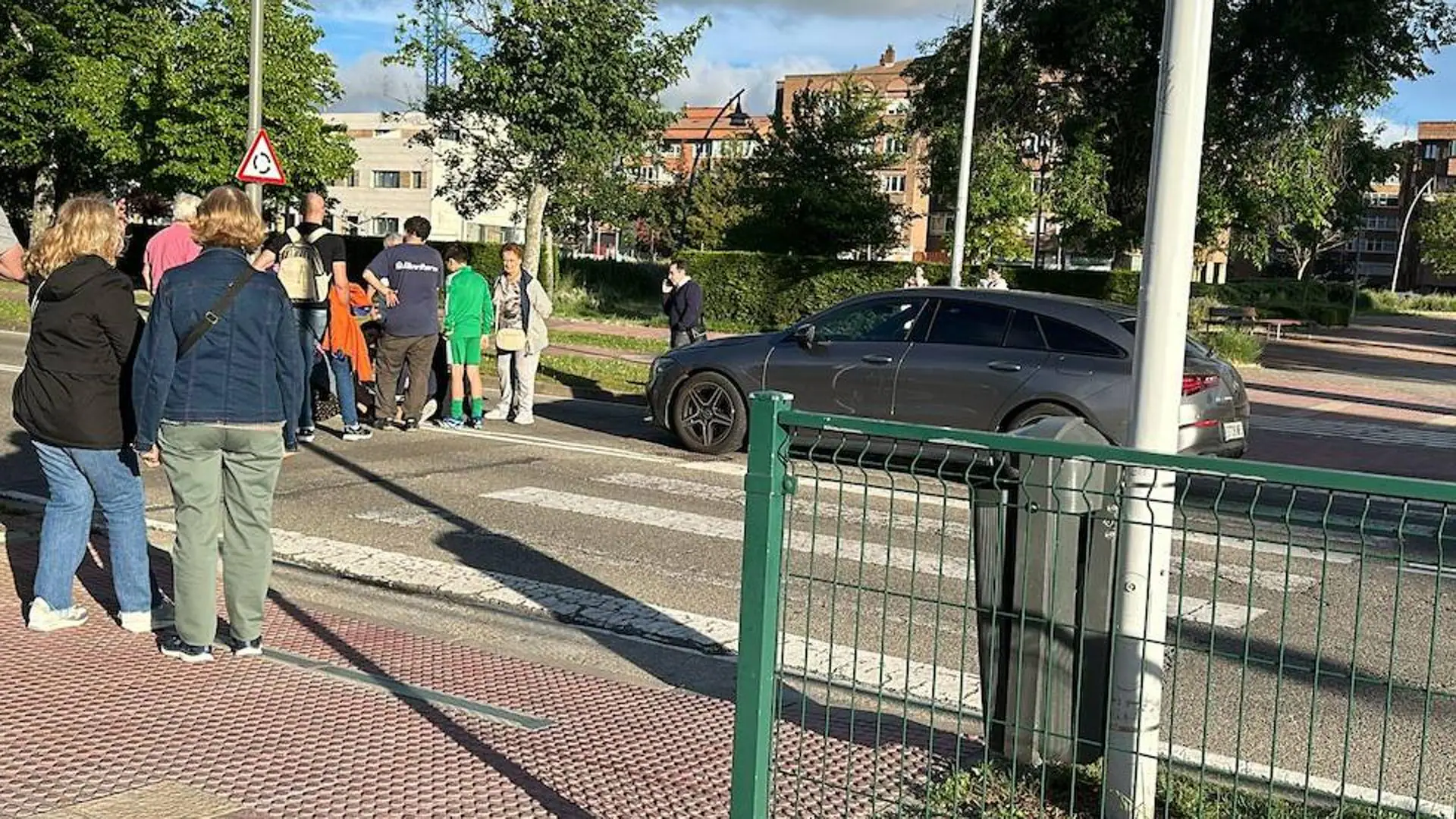 Un niño de cuatro años y una mujer, heridos en dos atropellos en Burgos