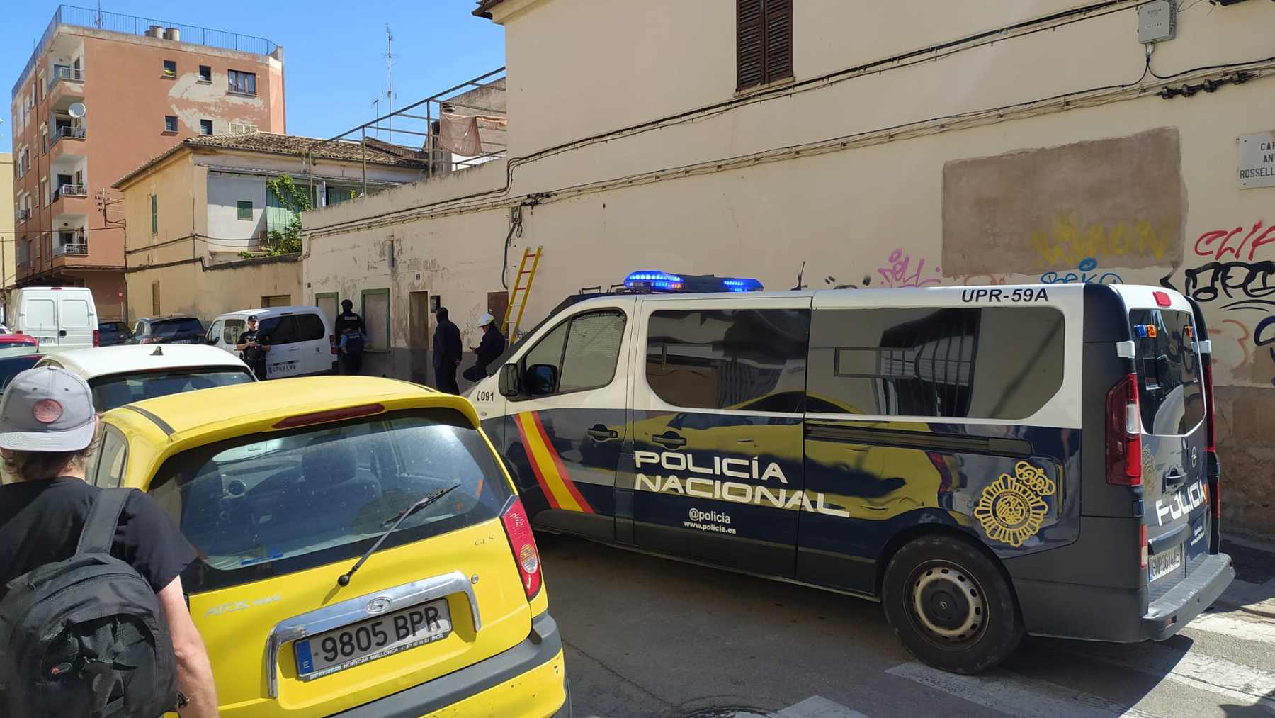 Nueva operación antidroga en el barrio de La Soledad de Palma