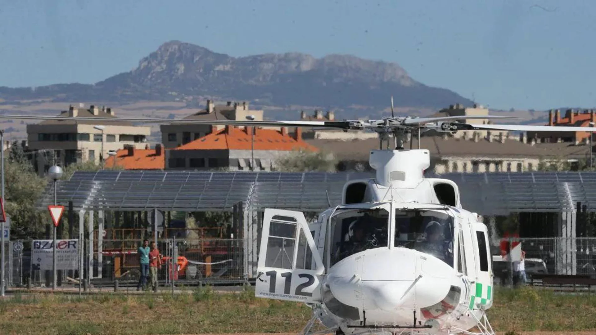 Un trabajador sufre la amputación de un brazo en un accidente laboral en Autol