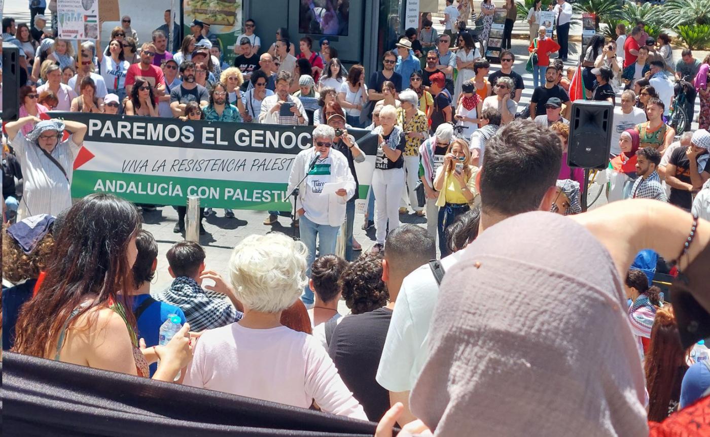 LA MARCHA DEL SÁBADO EN SEVILLA. - Andalucía con Palestina