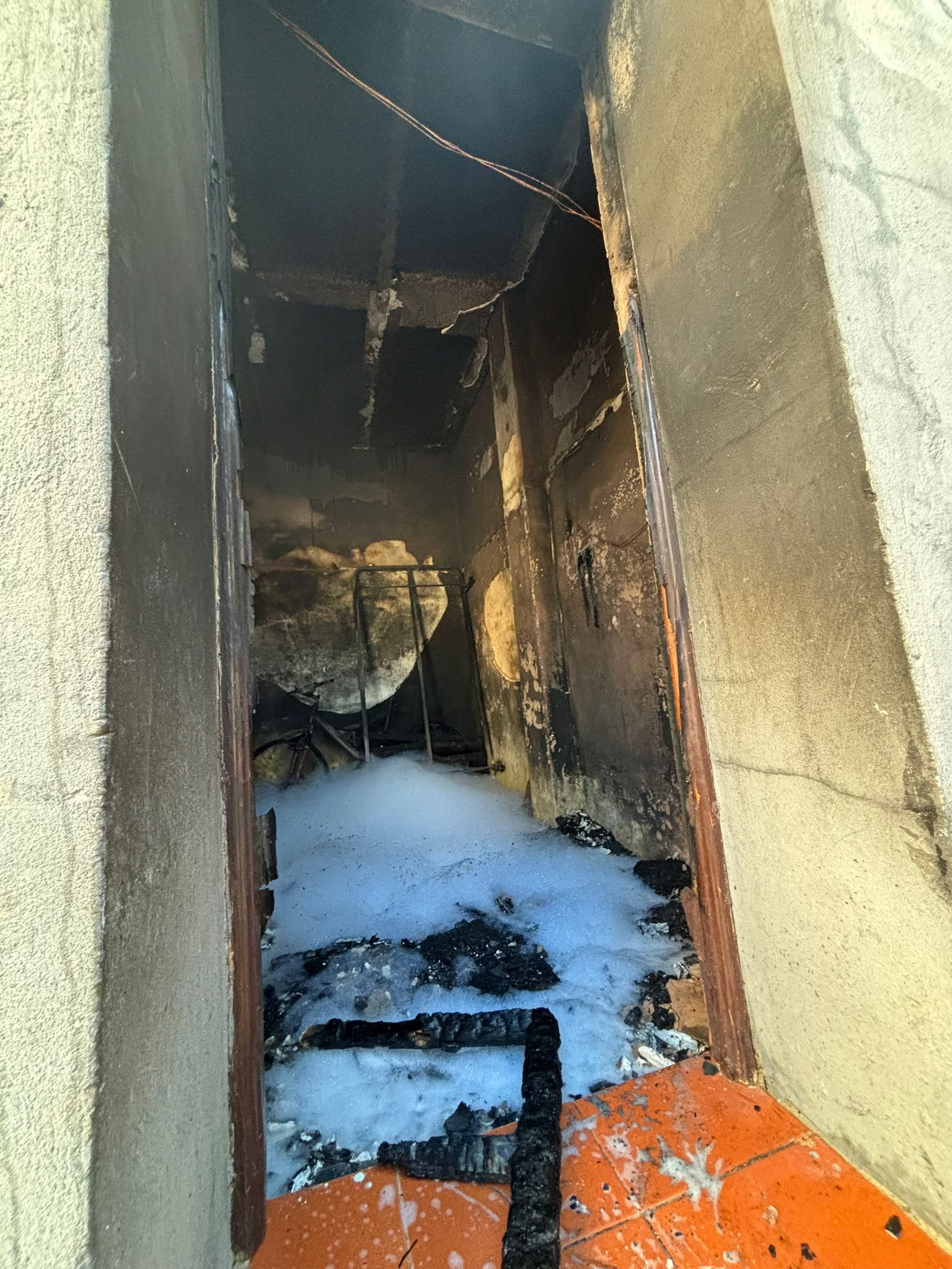 Incendio en Hinojos
