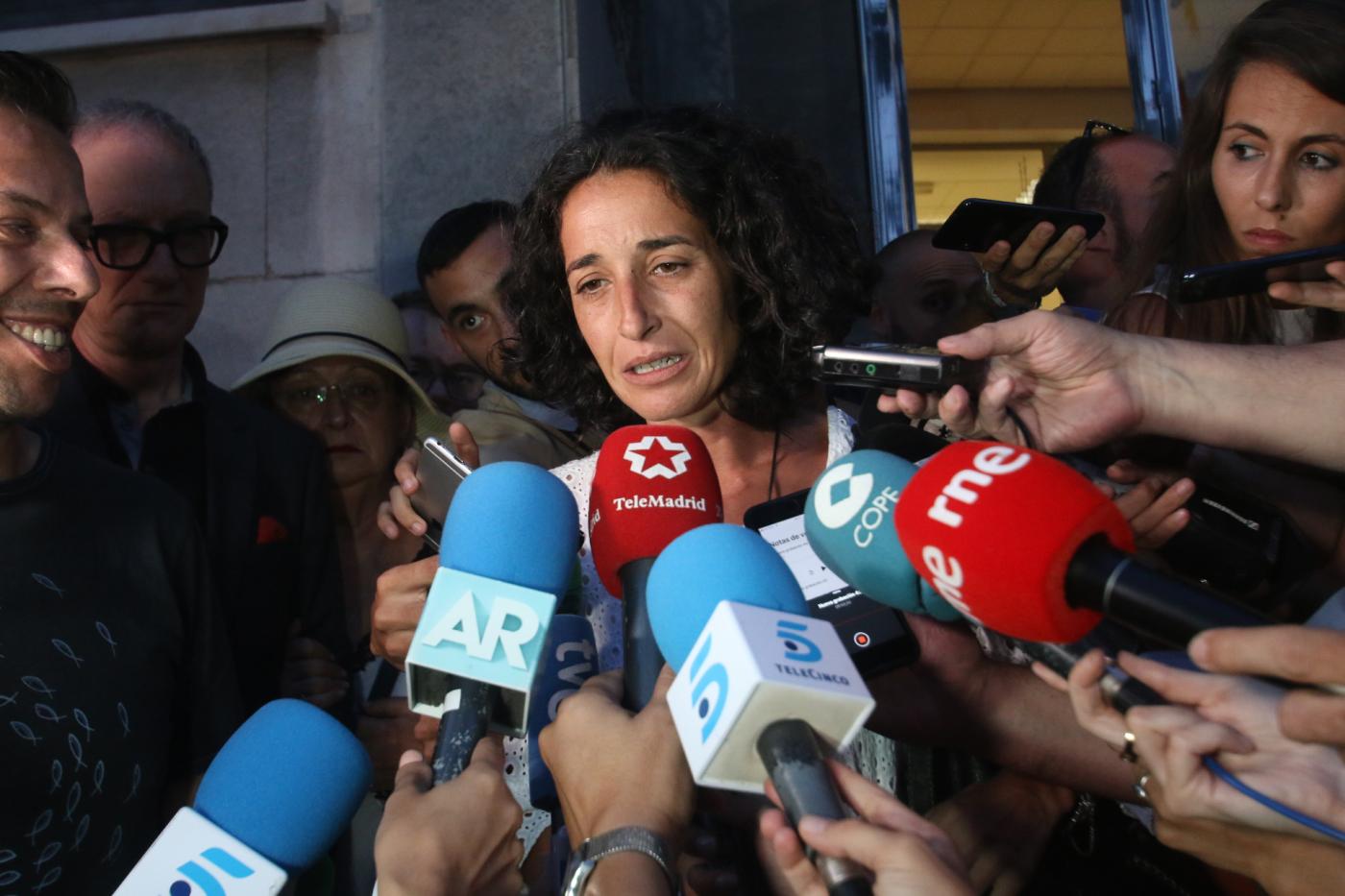 Patricia Ramírez , madre del niño Gabriel Cruz. - EP