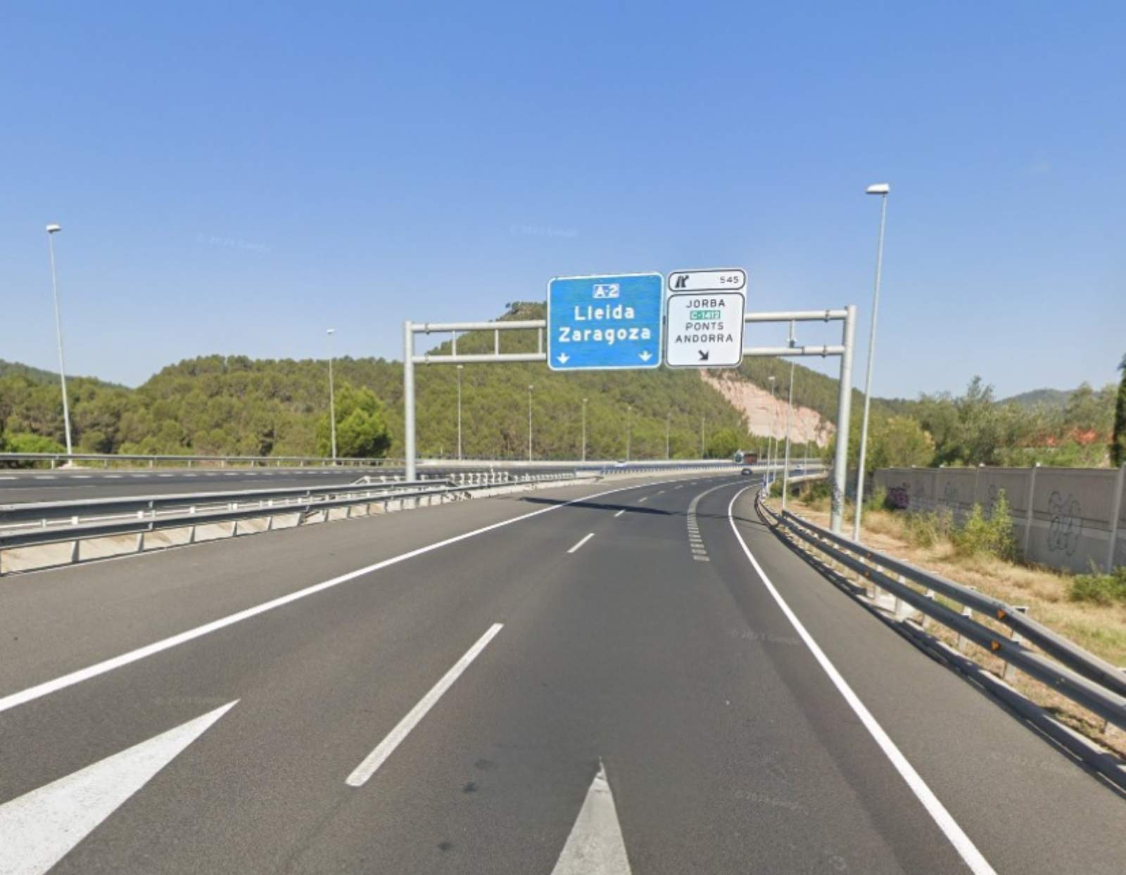Motorista fallece tras ser atropellado en un trágico accidente en Jorba