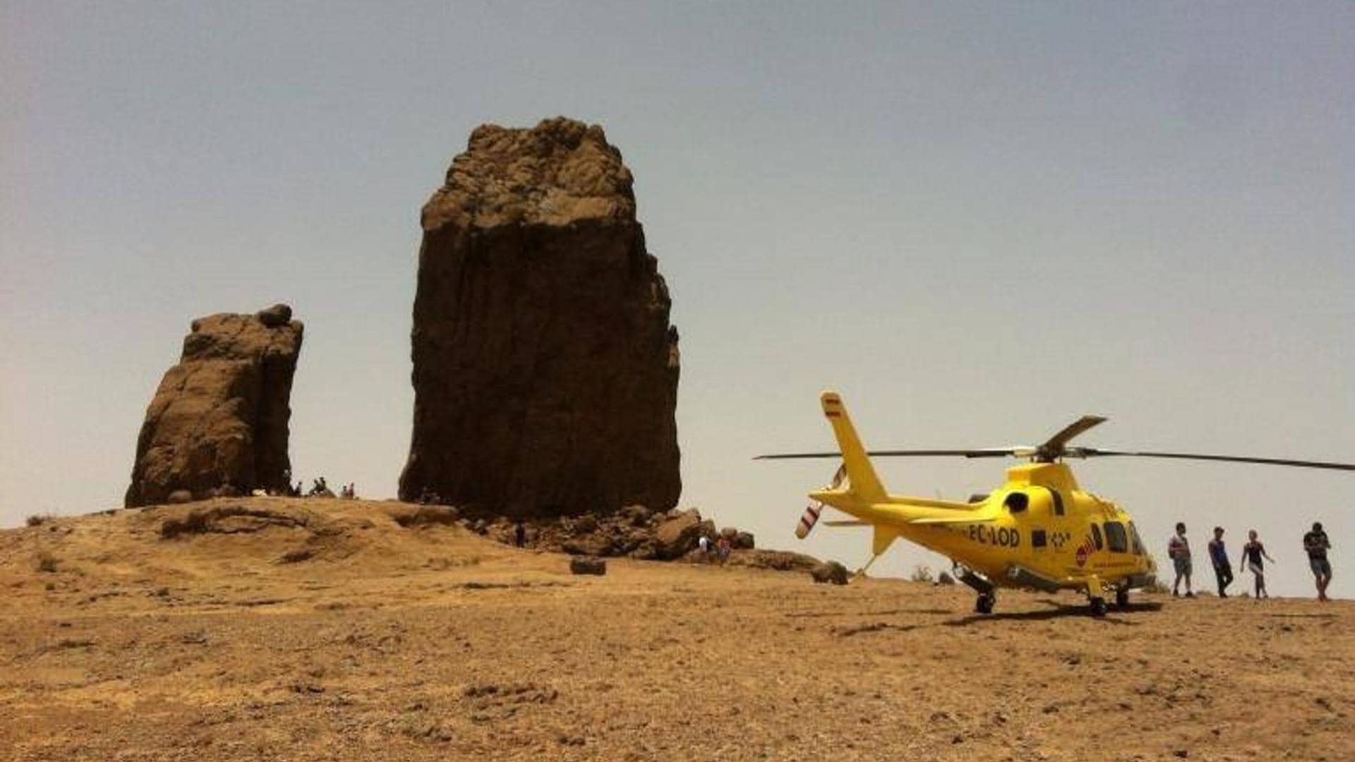 Una mujer muere al caer desde varios metros de altura en el Roque Nublo