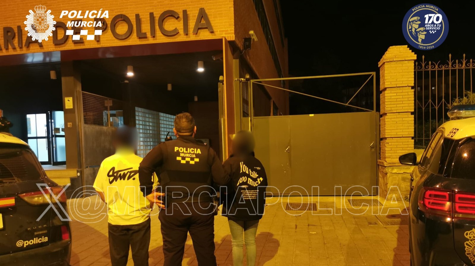 Una pareja abandona a su hijo de 2 años para irse de concierto en Murcia